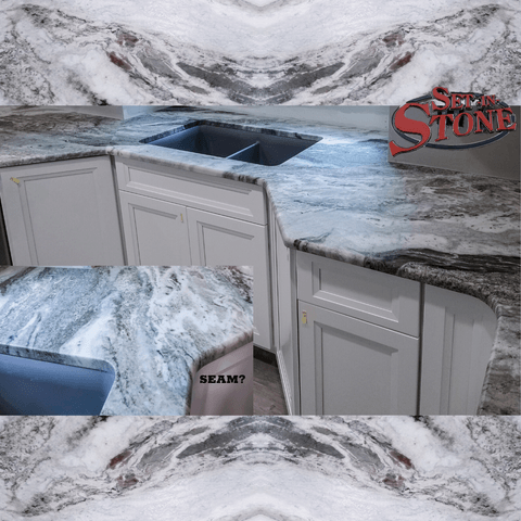 Brown Fantasy granite outdoor kitchen