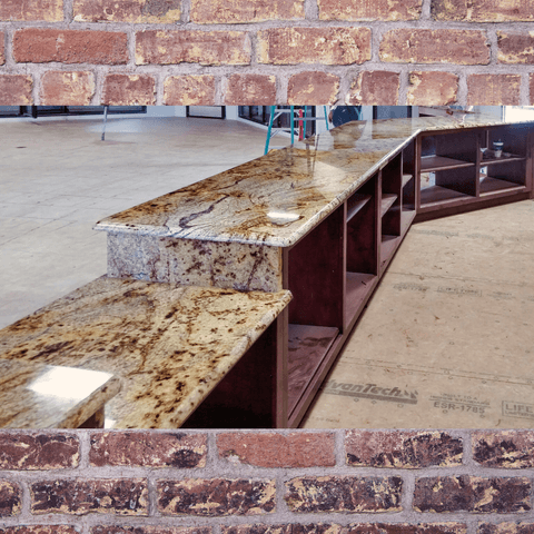 Granite commercial installation