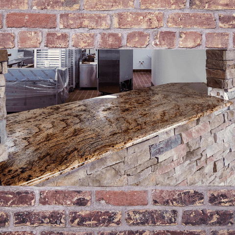 Granite commercial installation