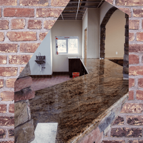 Granite commercial installation