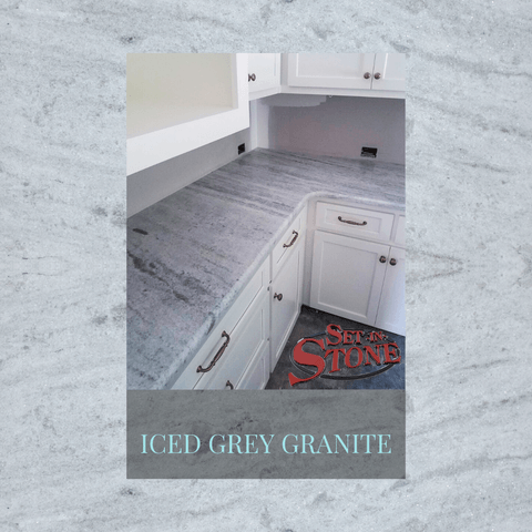 Iced Grey granite kitchen