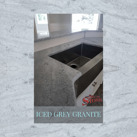 Iced Grey granite kitchen