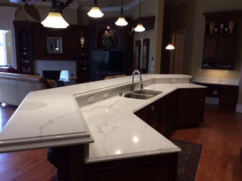 Quartz kitchen