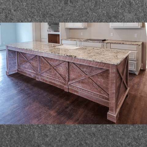 Granite outdoor kitchen