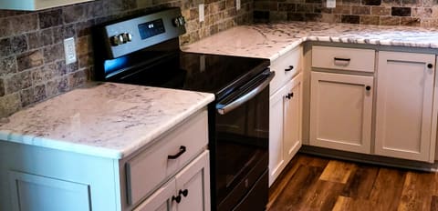Shadow Storm marble kitchen